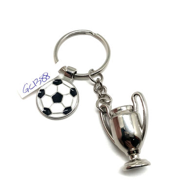 Geassorteerde trendy metalen sleutelhanger gepersonaliseerde cadeau souvenir campagne