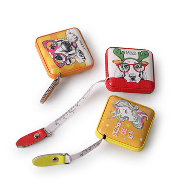 Precision Double-sided Retractable PU Tape Meting met aanpasbare kleur en 150mm/60inch Range