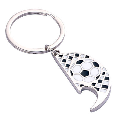 Gepersonaliseerde metalen sleutelhanger voor sleutels - Custom assorted gift souvenir campagne