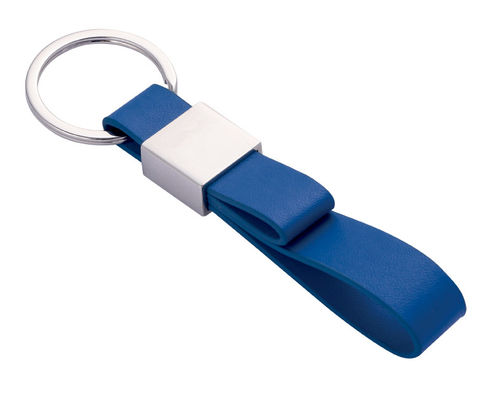 Aanpasbare Duurzame Top Grain Leer Sleutelhangers Beschikbare Kleuren / Ontwerpen Ideale Sleutelhangers