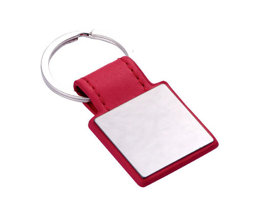 Gepersonaliseerde Polybag Sleutelhanger Klassieke Stijl Echte Lederen Sleutelhanger Voor Alle Sleutels
