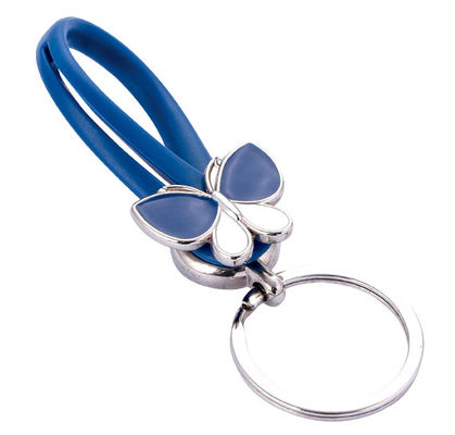 Gepersonaliseerde geschenk metalen sleutelhanger met aangepast logo in verschillende kleuren voor sleutels