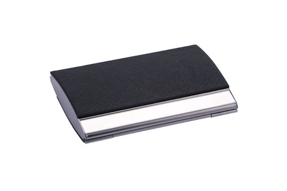 Slim Metal Snap Closure visitekaartje houder voor professionele visitekaartjes
