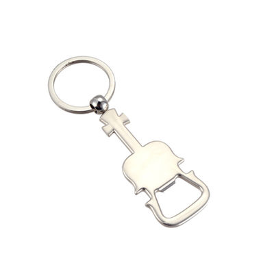 Multifunctionele sleutelhanger flesopener met schitterend nikkelplating en gepersonaliseerd logo