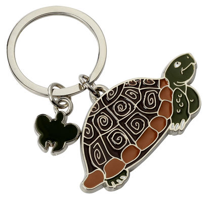 Vergulde Design Leuke Metalen Sleutelhanger Voor Sleutelorganisatie En Sleutelbeheer