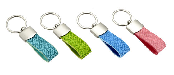 Sleutelhangers ontmoeten uw favoriete accessoire Ledersleutelhangers