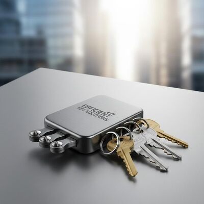 Duurzame staal sleutelhanger organisator OEM ODM Perfect voor het organiseren van sleutels efficiënt en het verbeteren van sleutel management oplossingen