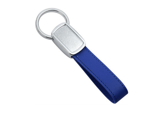 Van de het Leer Zeer belangrijke ketting van de kleurenband Pu het Blauwe Groene Gepersonaliseerde Epoxy Overkoepelende Embleem