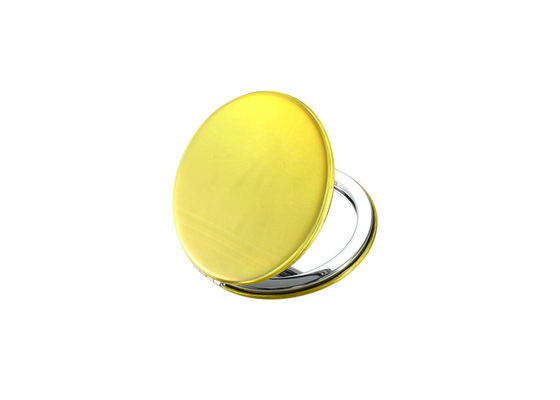 Jelly Color-ABS Kosmetische Zakspiegel Debossing 10mm Spiegel van de Dikte Kleine Hand