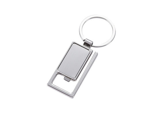 Rechthoek Gepersonaliseerde Herinnering Keychains