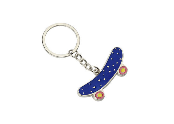 Leuke het Metaal Zeer belangrijke ketting 3.5mm van de zinklegering Gift van de de Kettingsherinnering van het Ijzerskateboard de Zeer belangrijke