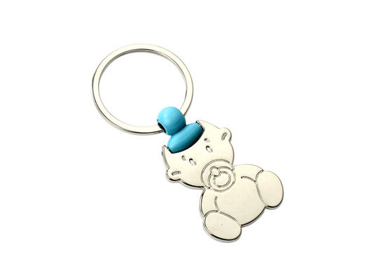 Babypatroon 2mm Leuke Metaal Zeer belangrijke ketting het Winkelen Karretje Symbolische Sleutelring