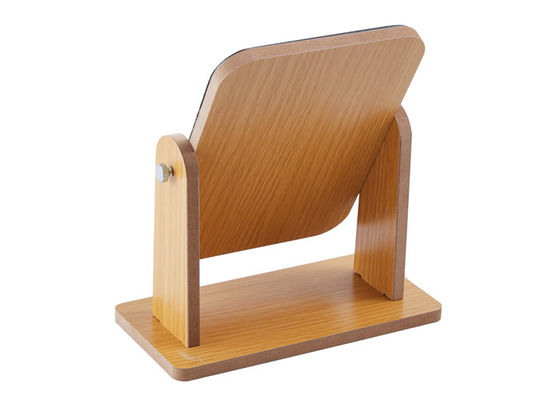 Draaibare Rechthoekige Kosmetische van de de Beuk Houten Desktop van de Lijstspiegel Spiegel 9 X 24cm