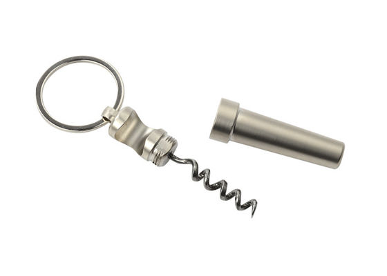 Multifunctioneel Zeer belangrijk van de de Flesopener Zeer belangrijk Houder van het kettingsmetaal Zilver 17mm