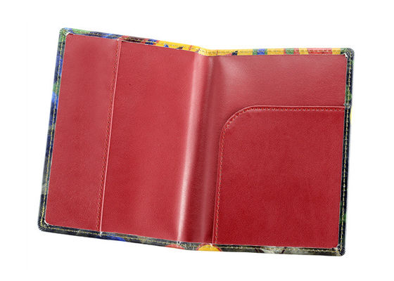 De kleurrijke van de de Houdersdruk van het Reispaspoort Portefeuille van de het Paspoortdekking Patroon Gepersonaliseerde