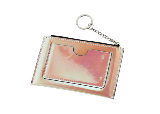 Debossing Jelly Color van hete het Stempelen de Houdersvrouwen van de LeerCreditcard