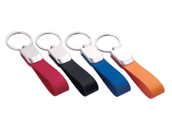 Van de het Leerriem van Mini Key Holder Pu van de zinklegering Sleutelring van de de Kettingendouane de Zeer belangrijke