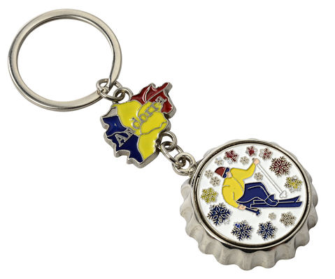 Goede prijs Functionele sleutelhanger met aangepaste vorm Schattig metalen sleutelhouder Lichtgewicht online