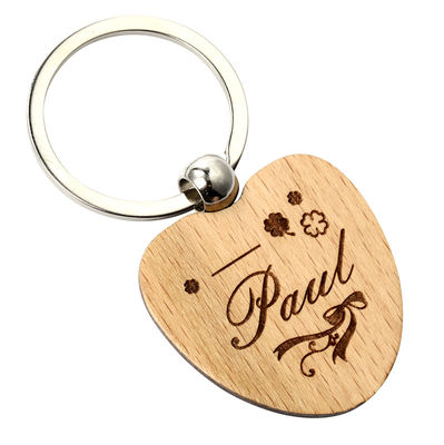 Goede prijs Aanpasbare Gepersonaliseerde Houten Sleutelhanger Gemaakt van Natuurlijke Materialen online
