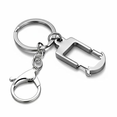 Goede prijs OEM/ODM As Photo Zinc Alloy Metal Keychain Holder for Customized Manufacturing online