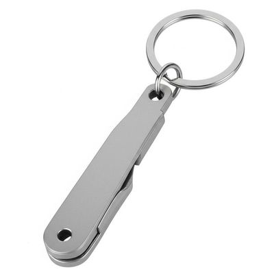Goede prijs Zinc Alloy Metal Keychain Holder Durable and Customizable for OEM/ODM online