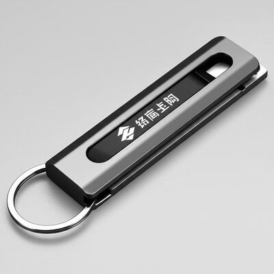 Goede prijs Gepersonaliseerde logo metalen sleutelhanger houder stijlvolle heavy duty sleutel organisator ontworpen voor zakelijke evenementen en cadeautjes online