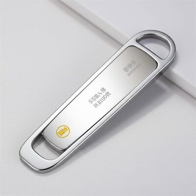 Goede prijs Zinklegering metalen sleutelhangerhouder met aangepast logo: een stijlvol en functioneel accessoire ontworpen om uw bedrijfslogo te tonen online