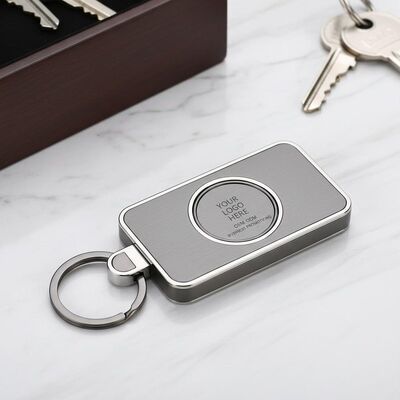 Goede prijs Aangepast logo OEM ODM Duurzame Metalen Sleutelhanger Houder Geweldige Keuze voor Zakelijke Promoties Bedrijfscadeaus en Persoonlijk online