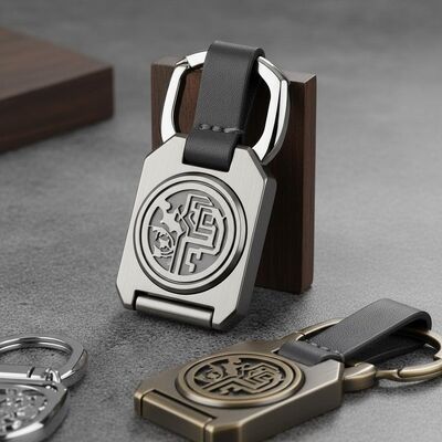 Goede prijs Gepersonaliseerde logo metalen sleutelhanger houder zink legering duurzaam stijlvol ontwerp perfect voor zakelijke cadeautjes evenementen en alledaagse online