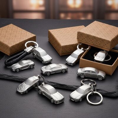 Goede prijs Zinklegeringen Auto sleutelkettingen Duurzame stijlvolle sleutelhouder Ideaal voor cadeautjes Bedrijfsbijeenkomsten en voertuigaccessoires online