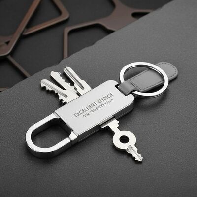 Goede prijs Duurzame metalen sleutelhangerhouder zinklegering OEM ODM uitstekende keuze voor relatiegeschenken en aangepaste sleutelhangerproductie online