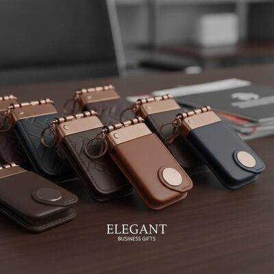 Goede prijs Op maat gemaakte lederen sleutelhangers Elegante Ontwerp Perfect voor Zakelijke Bedrijfscadeaus en Marketingcampagnes online