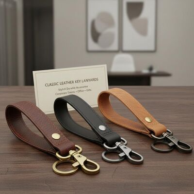Goede prijs Klassieke leren sleutelkoorden Stijlvolle Duurzame Accessoires Geschikt voor Bedrijfsevenementen Kantoor en Cadeaus online