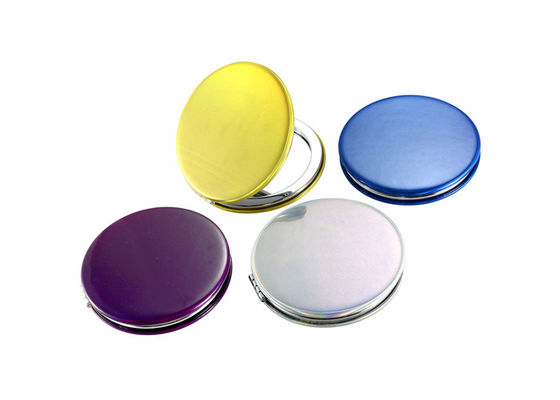 Goede prijs Draagbare de Make-upspiegel van Jelly Color Pu om Vouwbare de Spiegels van de Dameshandtas online