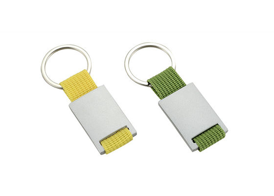 Goede prijs Het heldere Metaal Logo Zinc Alloy Green Yellow van de Canvas Intrekbare Zeer belangrijke Ketting online