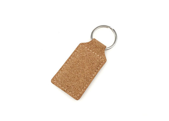 Goede prijs Cork Engraved Leather Keychain online