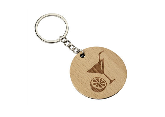 Goede prijs Van de het Metaal Zeer belangrijke ketting van de herinneringsgift het Leuke Overkoepelen van Logo Plain Wooden Keychain Epoxy online