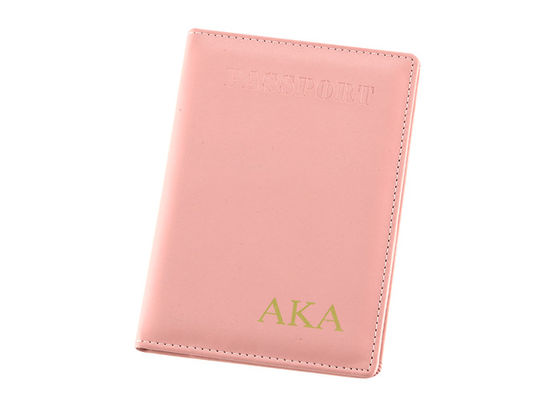 Goede prijs De roze Pu-Portefeuille van het de Houdersdekking Gepersonaliseerde Paspoort van het Leerpaspoort online