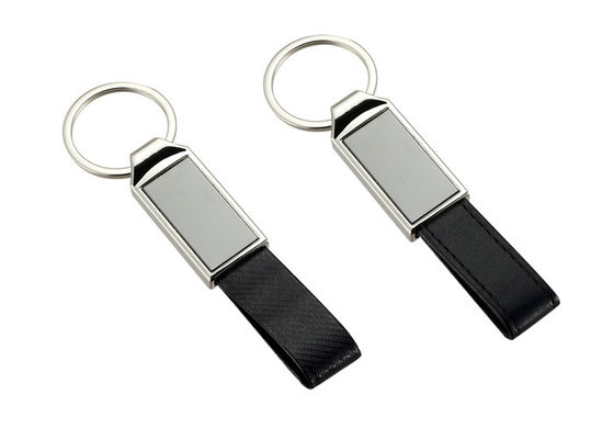 Goede prijs Het stikken van Pu-het Zinklegering Mini Key Holder Leather Strap van Leer Zeer belangrijke Kettingen online